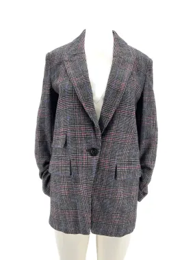 Blazer en laine gris