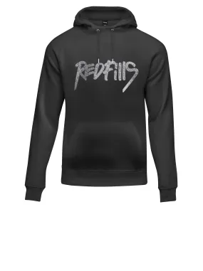 HOODIE REDFILLS SIGNATURE BLACKGREY SUGAR