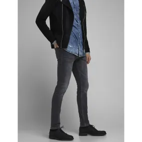 Jean slim Fit Noir en coton Jared Jack & Jones - Jean Homme sur MenCorner