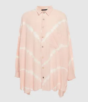 MAISON SAINT JULIEN Partager  Chemise Mykonos Tie Dye Powder Pink  