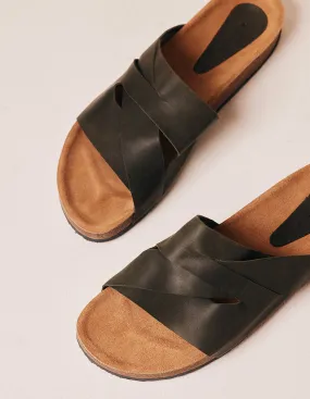 Mules Loic - Pull-up kaki