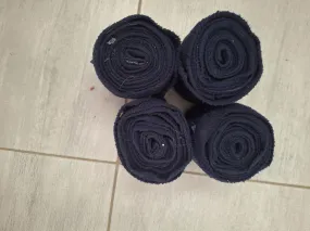 Navy blue polo bands set.