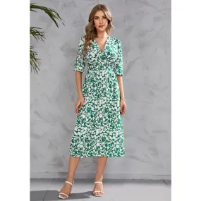 Robe mi longue boheme