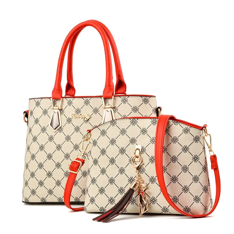 Sac à main 2 pièces pour femmes