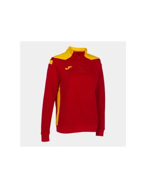 Sweat Joma Femme championnat de Futbol VI Rouge Jaune