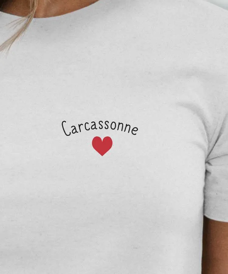 T-Shirt Carcassonne Coeur