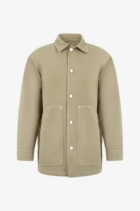 Veste chemise en toile de coton Lawrence