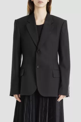 Veste noire en laine
